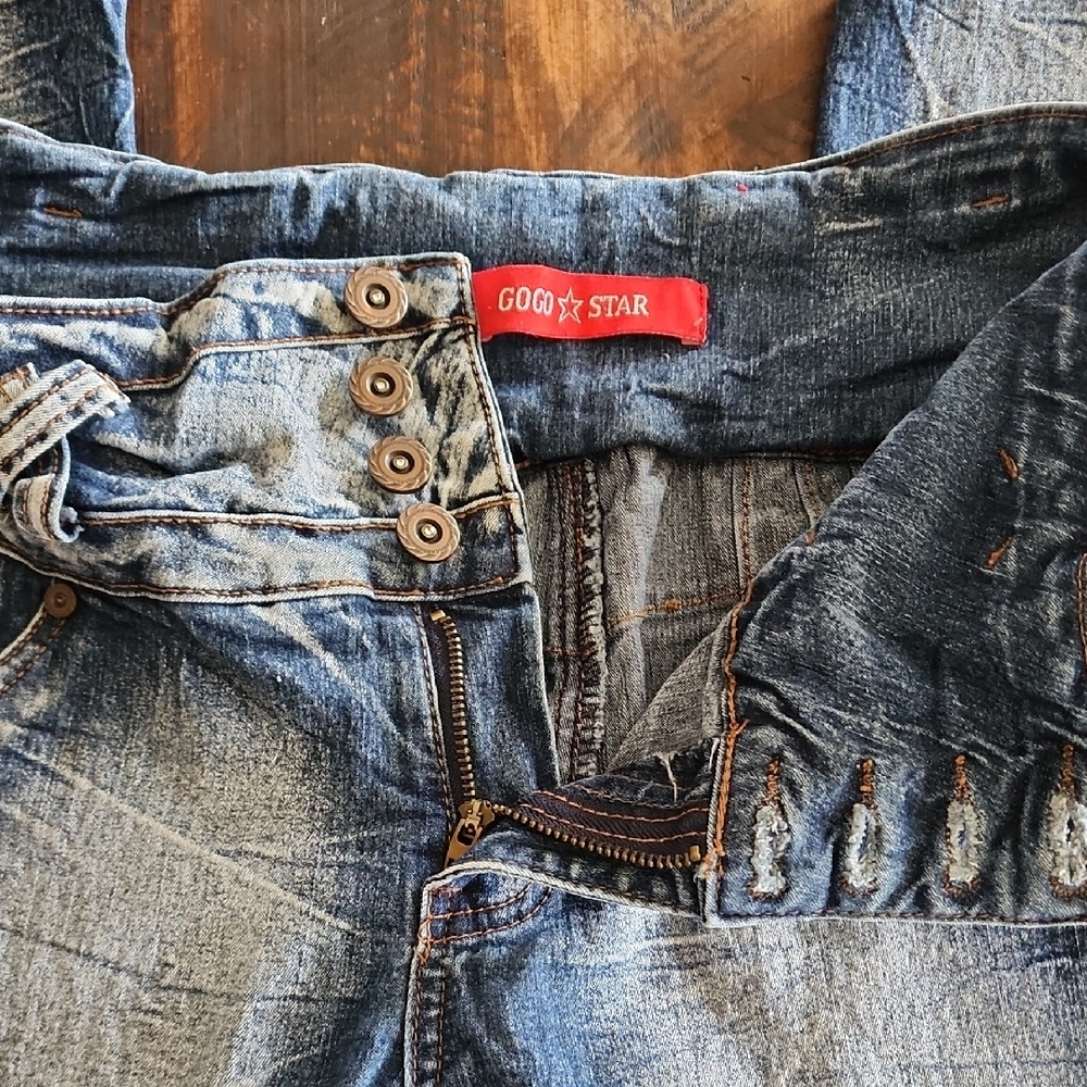 High Rise Blue Jeans - Picture 4 of 9